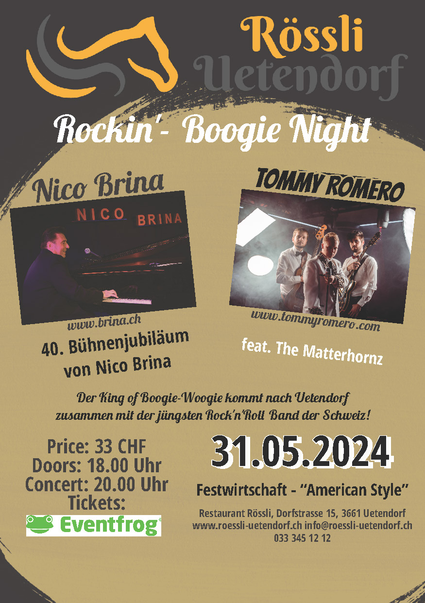Country Night Flyer Just for Fun 13.01.2024