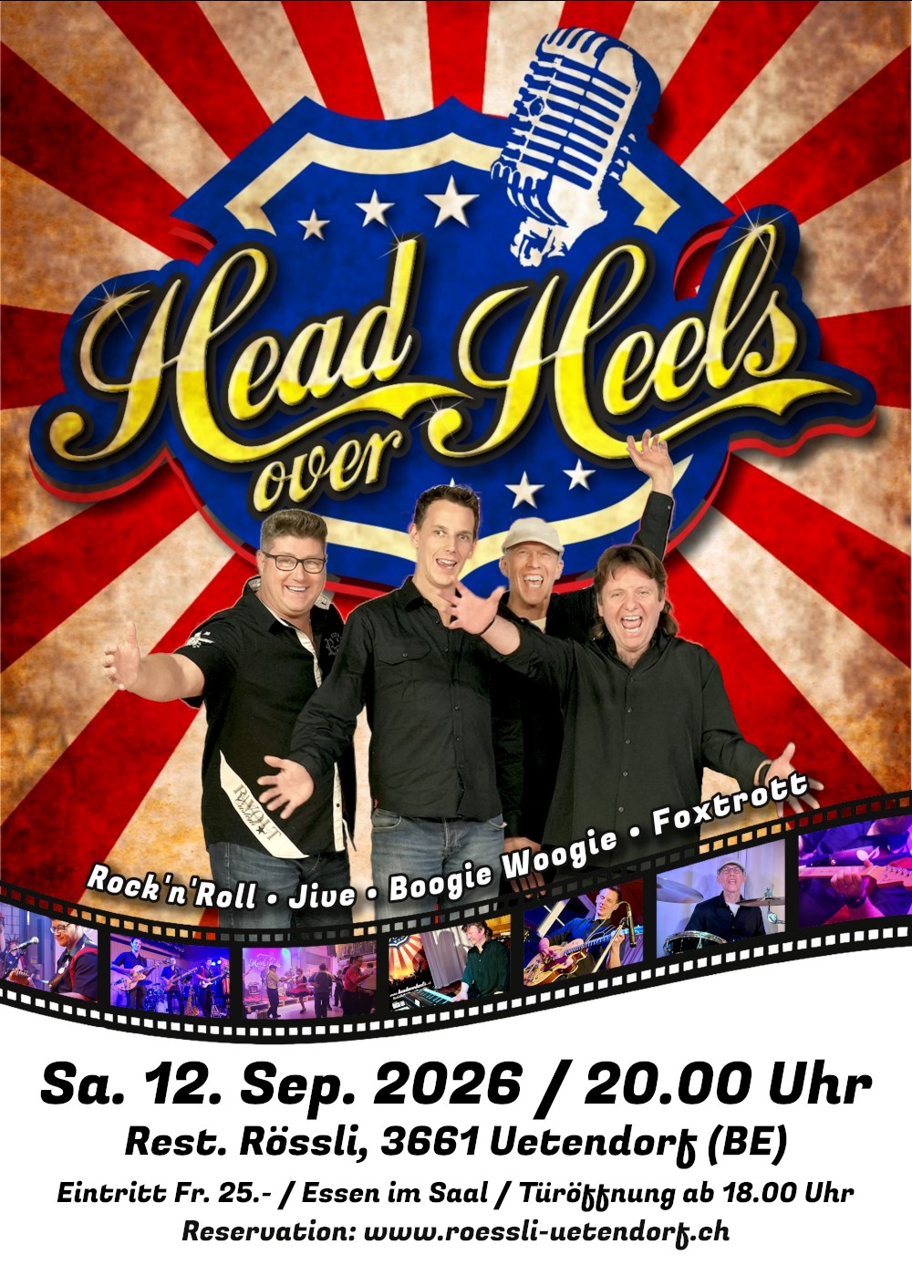 Flyer Head over Heals 12.09.2026