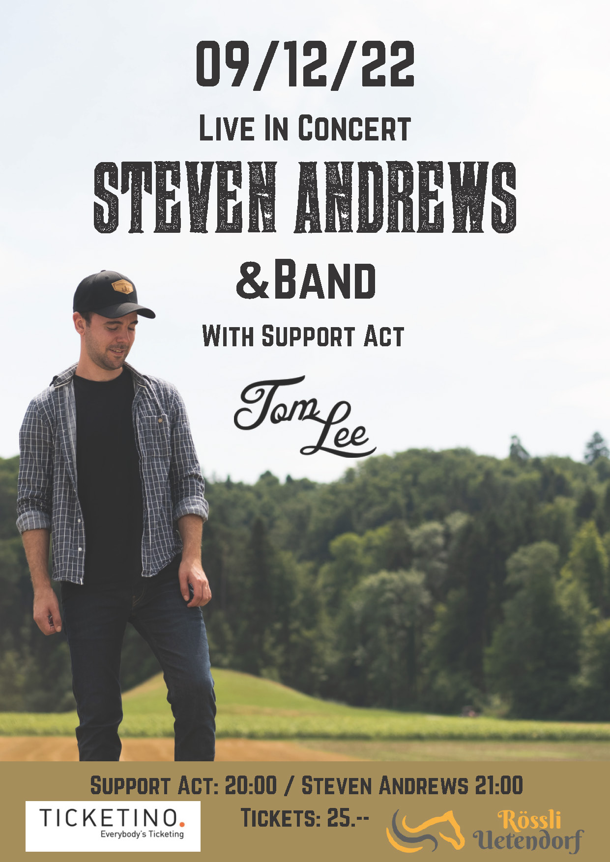 Flyer Steven Andrews RössliUetendorf